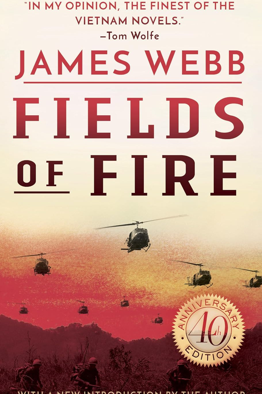 Book cover of Fields of Fire by James Webb.